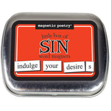 Little Box of Sin Word Magnets [26774]