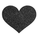 Bijoux Indiscrets Flash Pastie - Heart Black [57596]