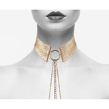 Bijoux Indiscrets Desir Metallique Collar - Gold [57601]