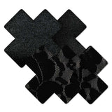 Nippies Basics - Black Crosses - Size C [57771]