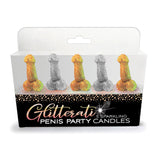 Glitterati Party Candles 5pk [92274]