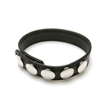 Sex Kitten Leather 5-Snap Ring [A00509]