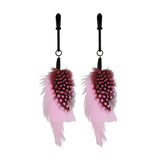 Sex Kitten Feather Clamps [A00556]