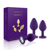 Rianne S Booty Plug Set 3-Pack - Purple [A01519]