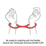 Quickie Cuffs - Medium - Red [A03024]