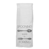 Twisted Wares Spooning Leads to Forking Flour Towel [A04921]