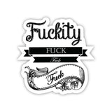 Twisted Wares Fuckity Fuck Fuck Sticker [A05042]